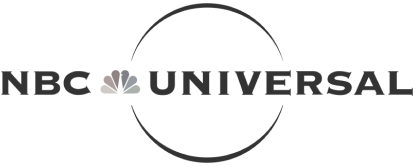 The image shows the MSNBC logo with the company name in black text and a colorful peacock symbol to the left, reminiscent of the branding excellence often captured by Denver Headshot Co.